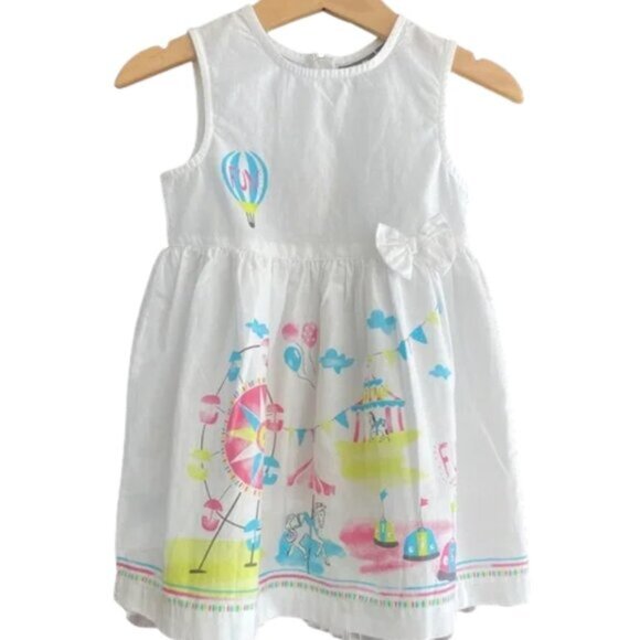 Fitzberg Fun at the Fair Sleeveless Dress 18 Months - Picture 2 of 9